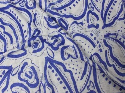 Linen Foil Printed Knit Fabric: A Complete Technical & Fashion Guide
